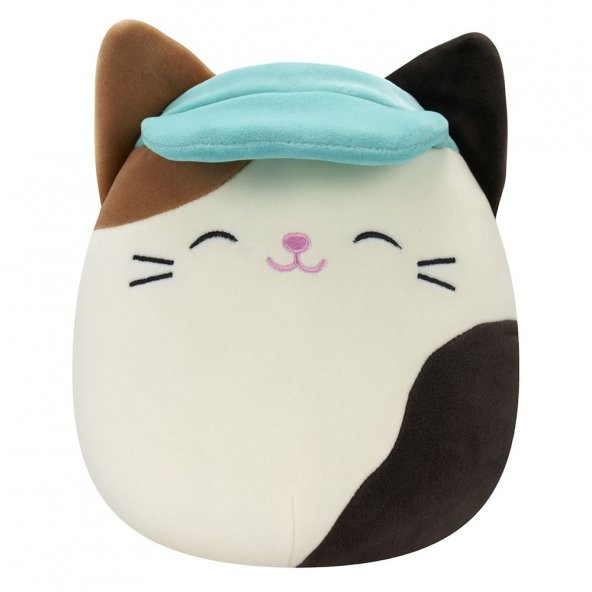 Squishmallow Şapkalı Kedi Cam 20 cm