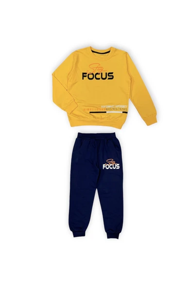 İkiiplik Unisex Çocuk Eşofman Takım MNK0553 - 6