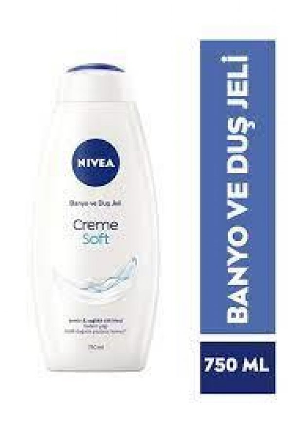 Nivea Duş Jeli Creme Soft Kremsi Dokunuş 750 Ml