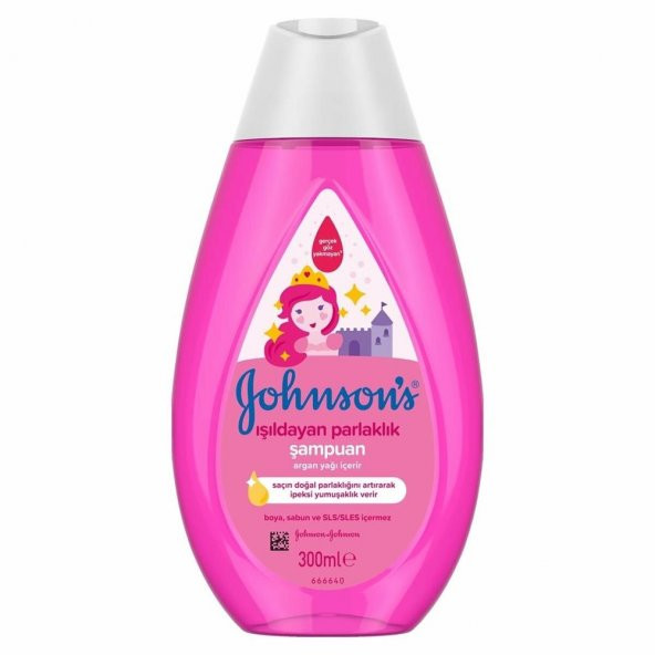 Johnson's Işıldayan Parlaklık Şampuan 300 ml