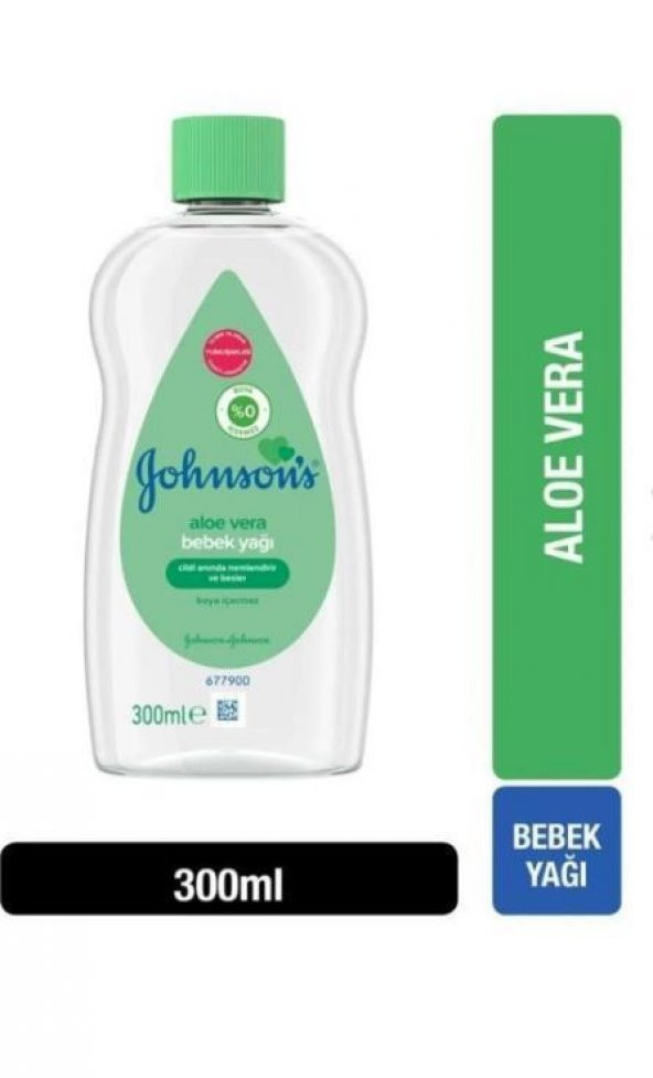 Johnsons Baby Aloe Vera Yağ 300ml