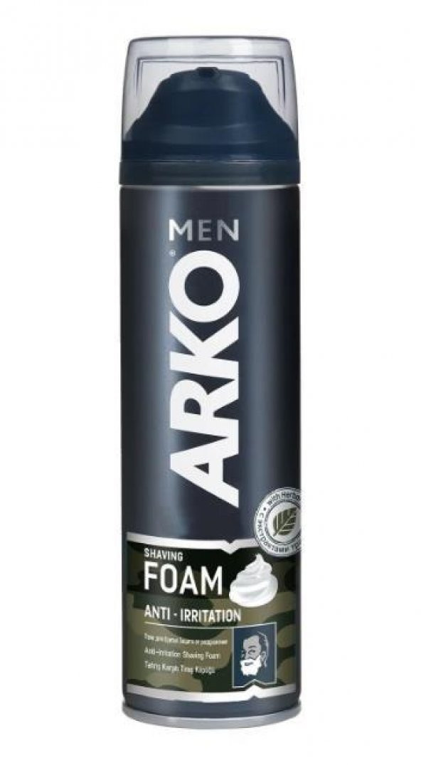 Arko Men Tıraş Köpüğü Anti Irritation 200Ml