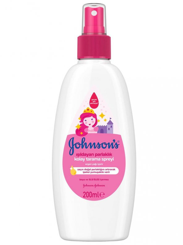 Johnsons Işıldayan Parlaklık Kolay Tarama Saç Spreyi 200 ml