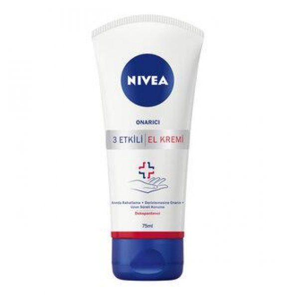 Nivea 3 Etkili Onarıcı Bakım El Kremi 75 ml