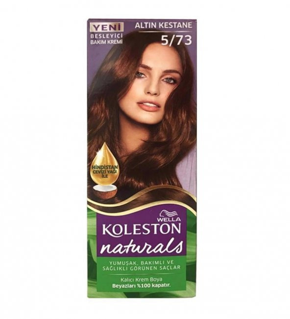 Koleston Naturals Saç Boyası 5/73 Altın Kestane