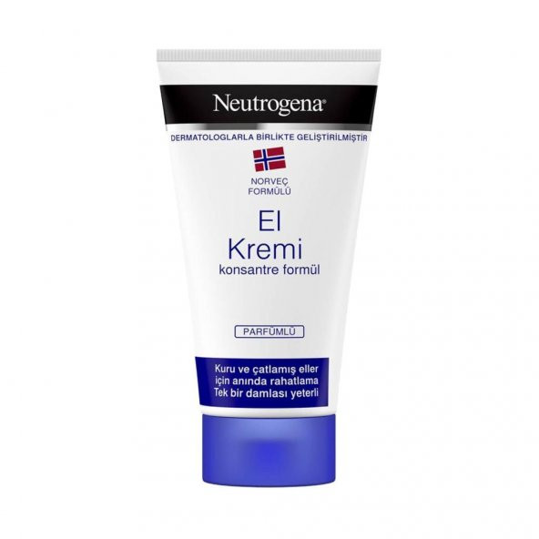 Neutrogena El Kremi Konsantre Formül Parfümlü 75 Ml