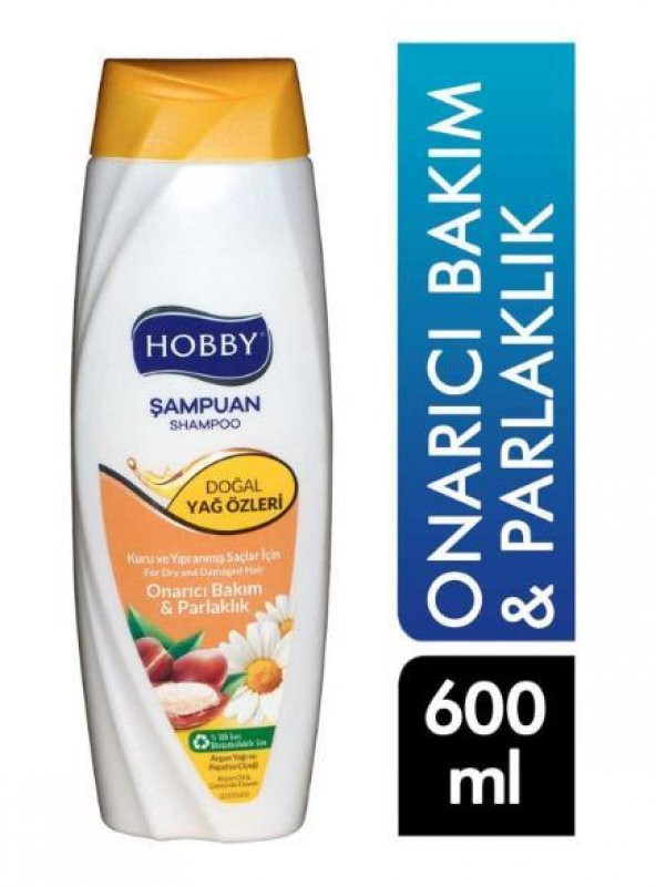 Hobby Onarıcı Bakım Ve Parlaklık Şampuan 600Ml