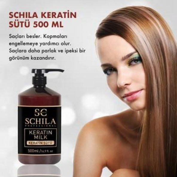 Schila Cosmetic Keratin Sütü 500 Ml