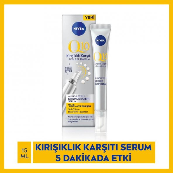 Nivea Q10 Kırışıklık Karşıtı Cilt Serumu 15 Ml