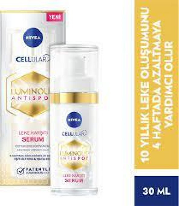 Nivea Luminous630 Leke Karşıtı Aydınlatıcı Cilt Bakım Serumu 30 ml