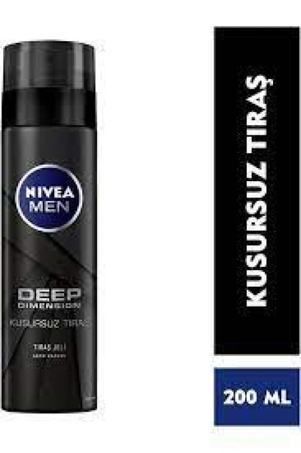 Nivea Men Deep Dimension Tıraş Jeli 200 Ml