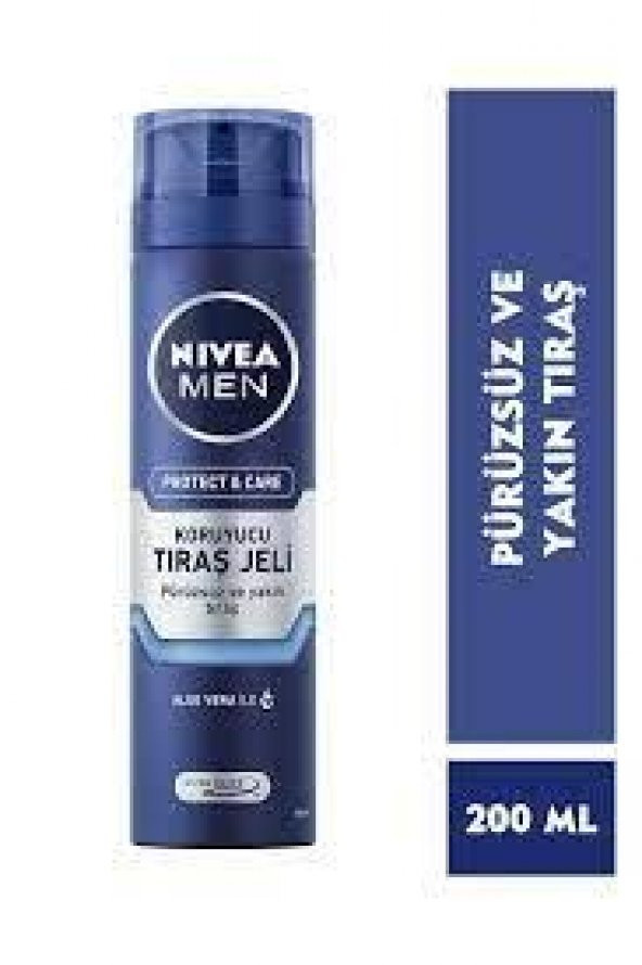 Nivea Men Protect&Care Tıraş Jeli 200 ml
