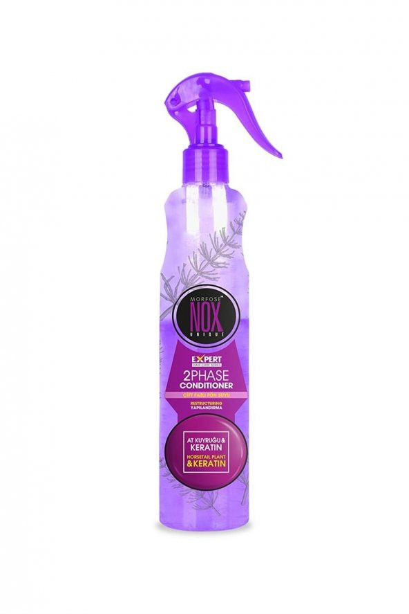 Morfose Nox Çift Fazlı At Kuyruğu Ve Keratin Fön Suyu 400 Ml