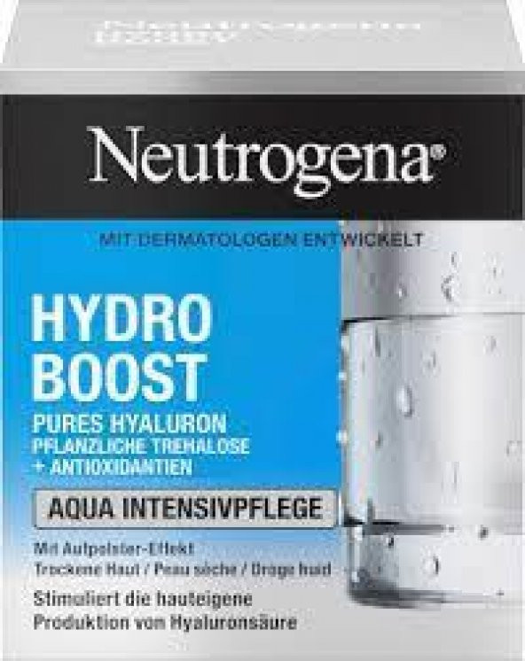 Neutrogena Hydro Boost Konsantre Nemlendirici Krem 50 ml Yoğun yüz kremi