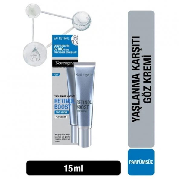 Neutrogena Retinol Boost Kırışıklık Karşıtı Göz Kremi Antiaging 15 ml