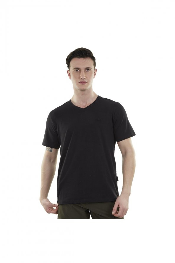 Alpinist Vortex Erkek T-Shirt Siyah XXL (600615)