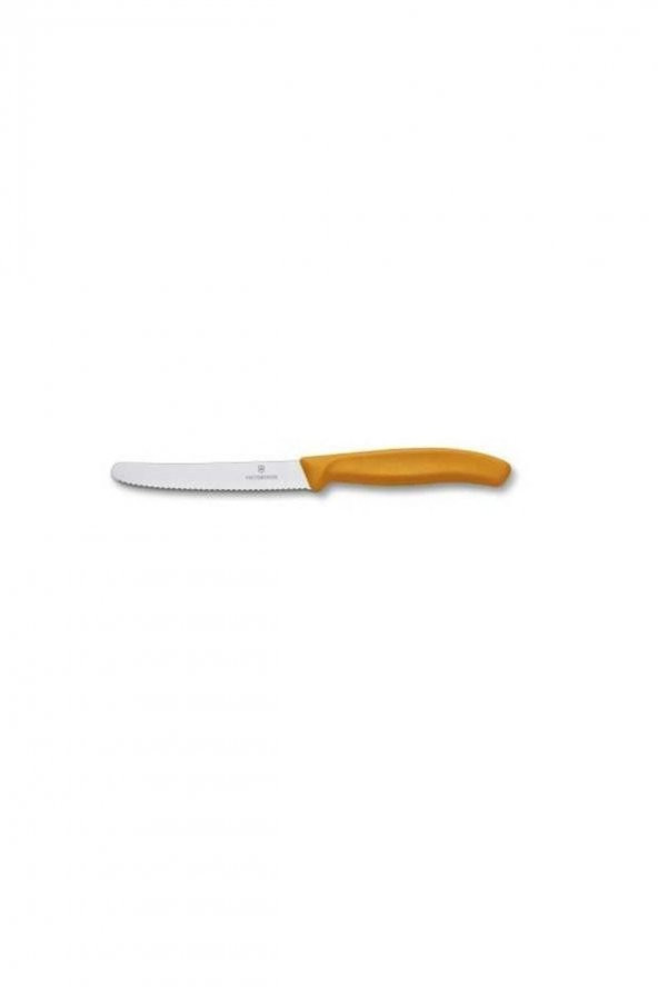 Victorinox 6.7836.l119 Swissclassic 11cm Domates & Sosis Bıçağı - Turuncu
