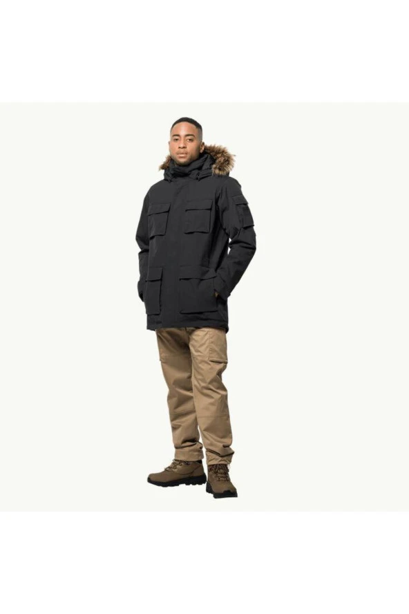 Jack Wolfskin Glacier Canyon Erkek Parka-1107674