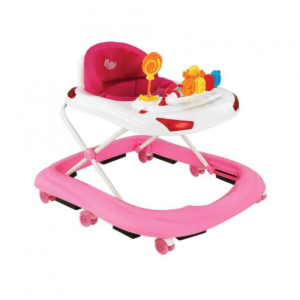 Babyhope 218 Tobby Yürüteç Pembe Beyaz 05021810