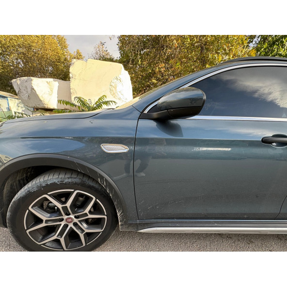 Fiat Egea Krom Sinyal Çerçevesi 2 Parça 2015 Üzeri Paslanmaz Çelik
