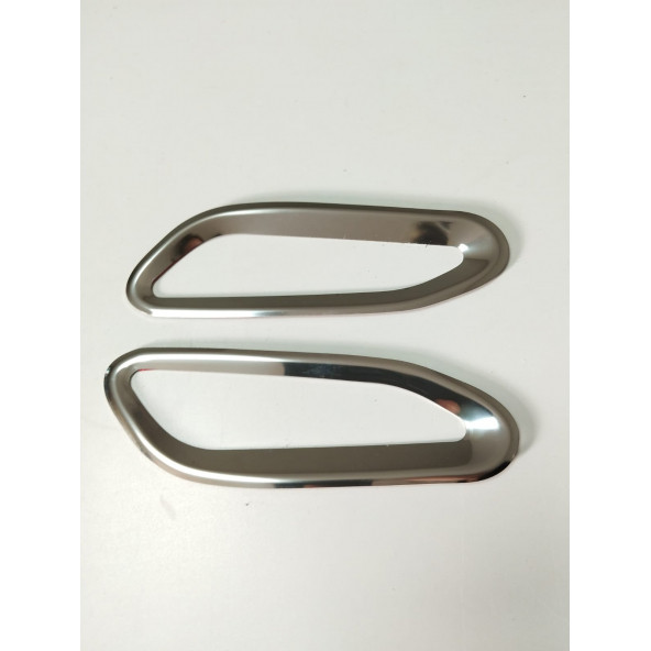 Fiat Egea Krom Sinyal Çerçevesi 2 Parça 2015 Üzeri Paslanmaz Çelik - Resim 6