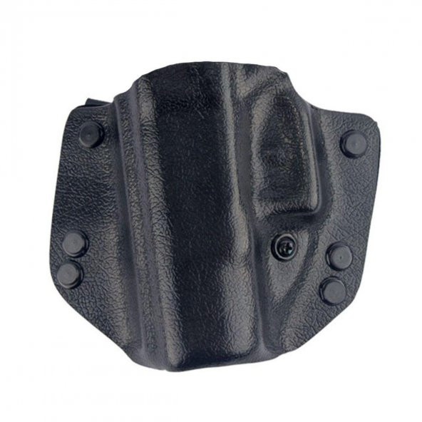 Sig Sauer P226 Kydex Tabanca Kılıfı Deri Görünümlü Dış Taşıma Kadifeli Sol El - 1