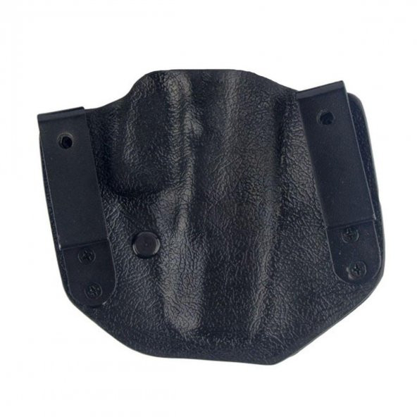 Sig Sauer P226 Kydex Tabanca Kılıfı Deri Görünümlü Dış Taşıma Kadifeli Sol El - 3