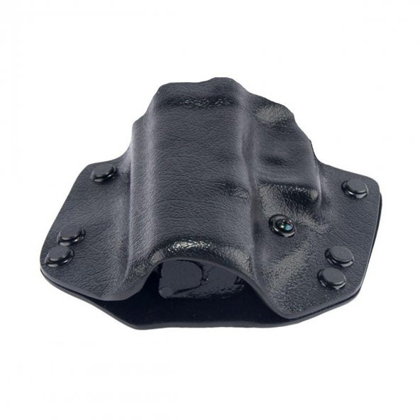Sig Sauer P226 Kydex Tabanca Kılıfı Deri Görünümlü Dış Taşıma Kadifeli Sol El - 4