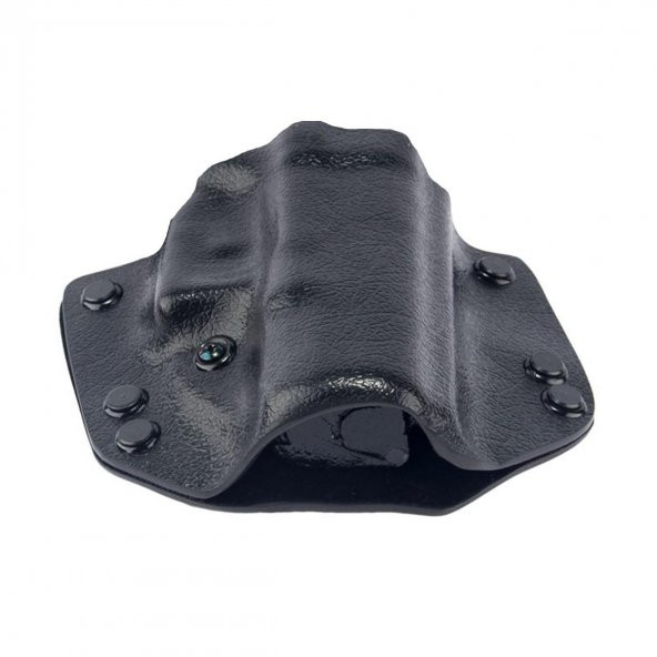 Tisaş Zigana Sport Kydex Tabanca Kılıfı Deri Görünümlü Dış Taşıma Kadifeli - 4