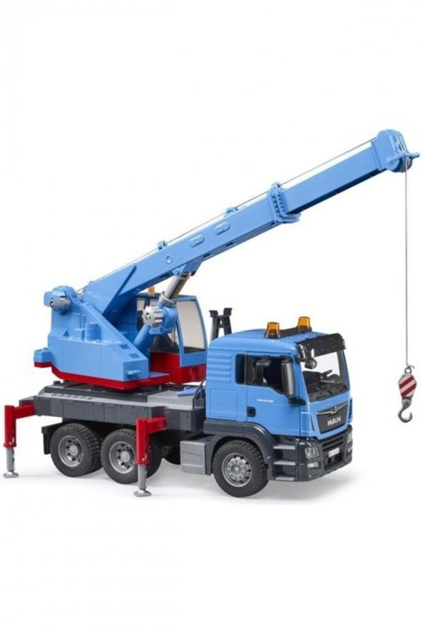 Bruder Man Tgs Mavi Vinç 03771 - Resim 2