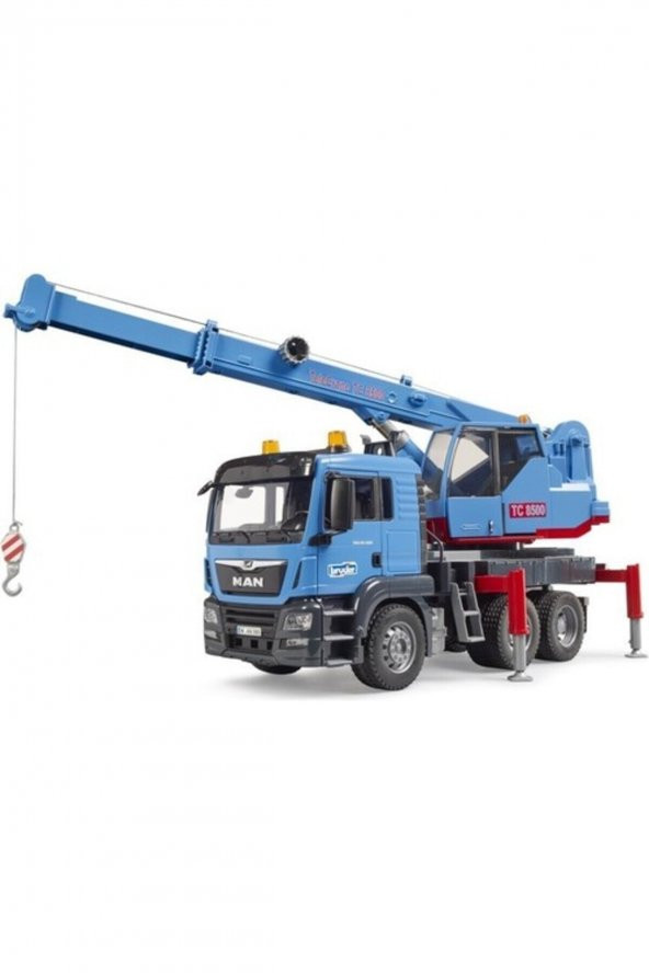 Bruder Man Tgs Mavi Vinç 03771 - Resim 3