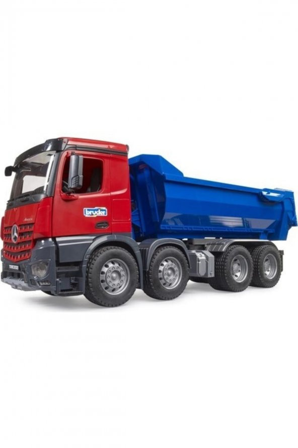 Bruder Damperli Kamyon Kırmızı Mavi Br03621 - 3