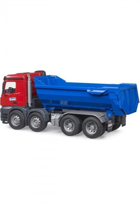 Bruder Damperli Kamyon Kırmızı Mavi Br03621 - 4