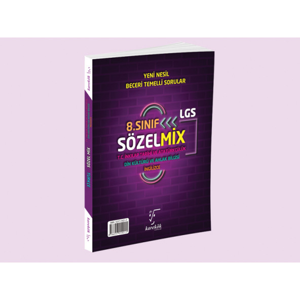 karekök yayınları 8.SINIF LGS SÖZELMİX