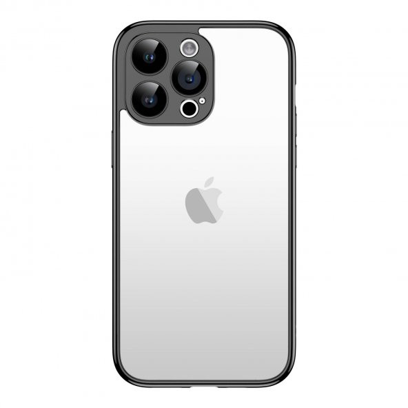 Apple iPhone 15 Pro Max Kılıf Kamera Korumalı Sert Bontez Bumper - 6