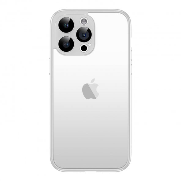 Apple iPhone 15 Pro Max Kılıf Kamera Korumalı Sert Bontez Bumper - 9