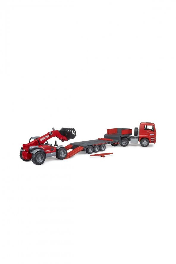 BRUDER 02774 MAN TIR VE MANITOU TELESKOPİK KEPÇE - 2