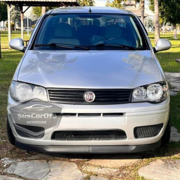 Fiat Albea 2002-2013 Uyumlu Üniversal Astra H lip Esnek Ön Lip 2 Parça Tampon Altı Dil Karlık Ön Ek - 2