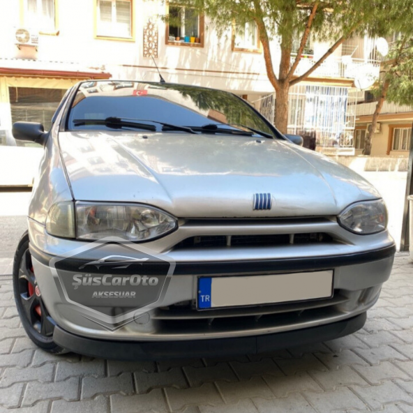 Fiat Albea 2002-2013 Uyumlu Üniversal Astra H lip Esnek Ön Lip 2 Parça Tampon Altı Dil Karlık Ön Ek - 8