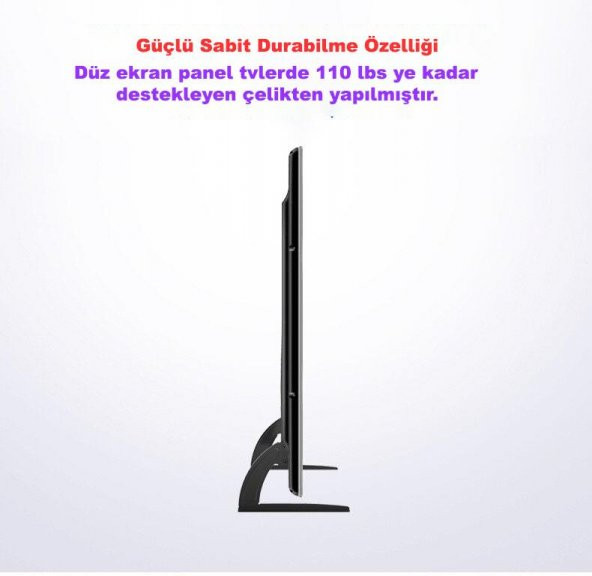 DailyTech 32-75 LCD LED Sabit Ekran Evrensel Masaüstü Tv Standı - 10