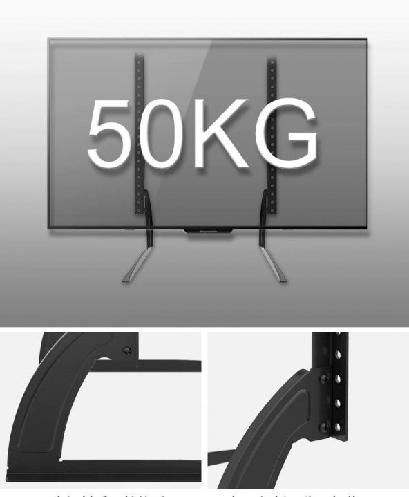 DailyTech 32-75 LCD LED Sabit Ekran Evrensel Masaüstü Tv Standı - 11