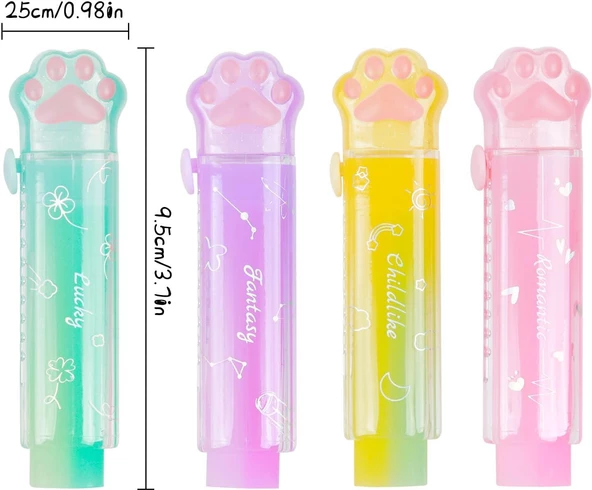 Fosforlu Pati Tasarımlı İtmeli Silgi - 4