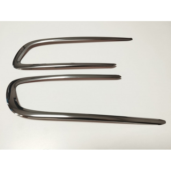 Fiat Egea Krom Sinyal Çerçevesi + Sis Çerçevesi 2015-2019 Paslanmaz Çelik - Resim 3