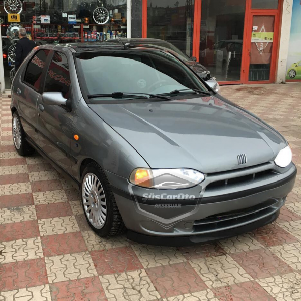 Fiat Palio 1997-2012 Uyumlu Üniversal Astra H lip Esnek Ön Lip 2 Parça Tampon Altı Dil Karlık Ön Ek - 2
