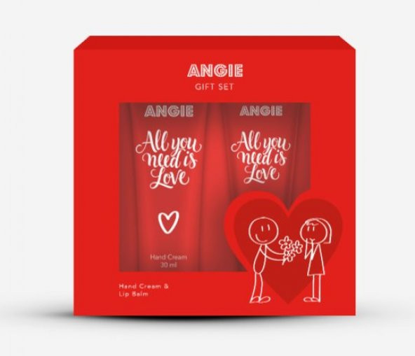 Angie Nemlendirici Dudak Kremi 30ml + Lip Balm 15ml - 1