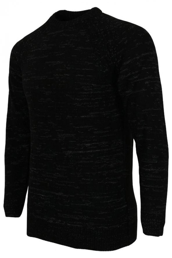 Erkek Kazak Sıfır Yaka Siyah RAR01115 - 3