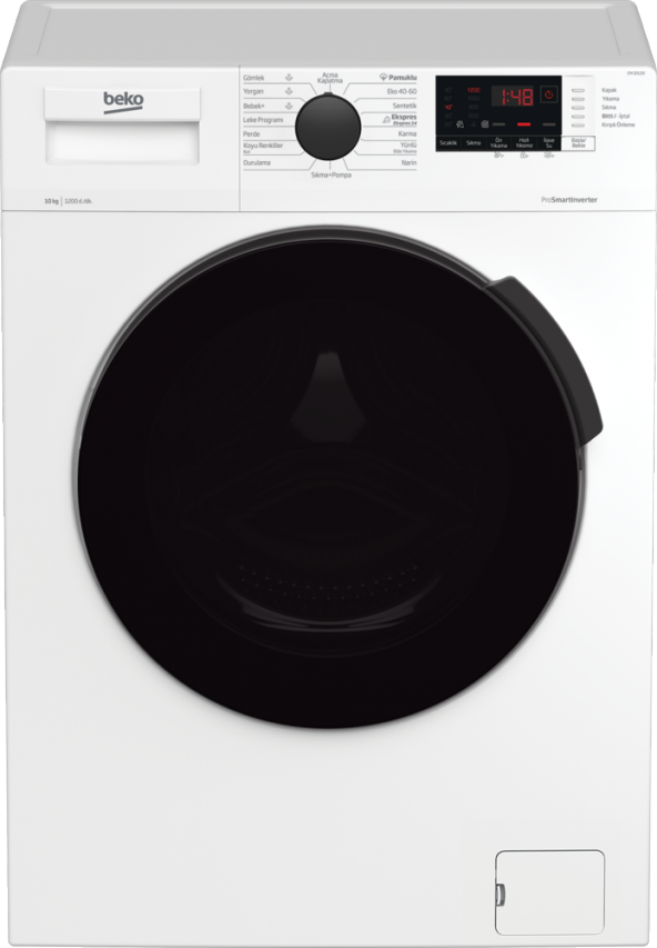 Beko CM 10120 1200 Devir 10 kg Çamaşır Makinesi - 1