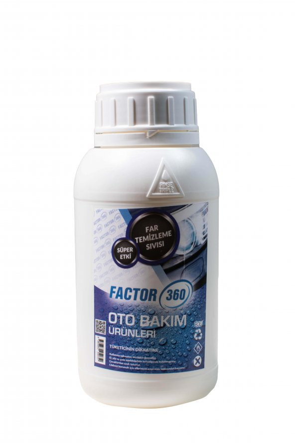 Factor360 Far Temizleme Sıvısı 500 ML