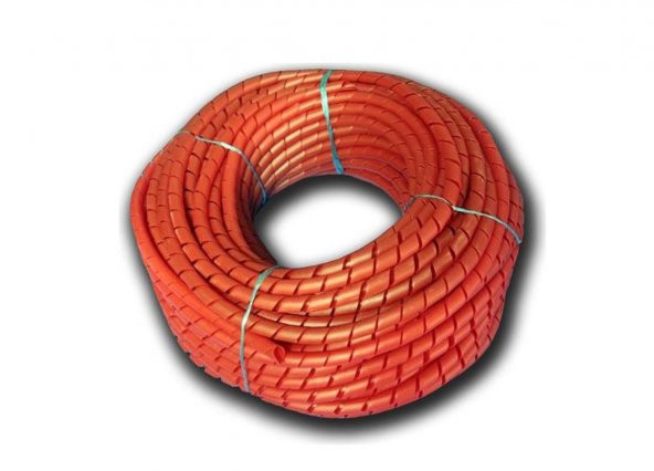 5 Metre Kablo Toplama Spirali Kırmızı(8mm)