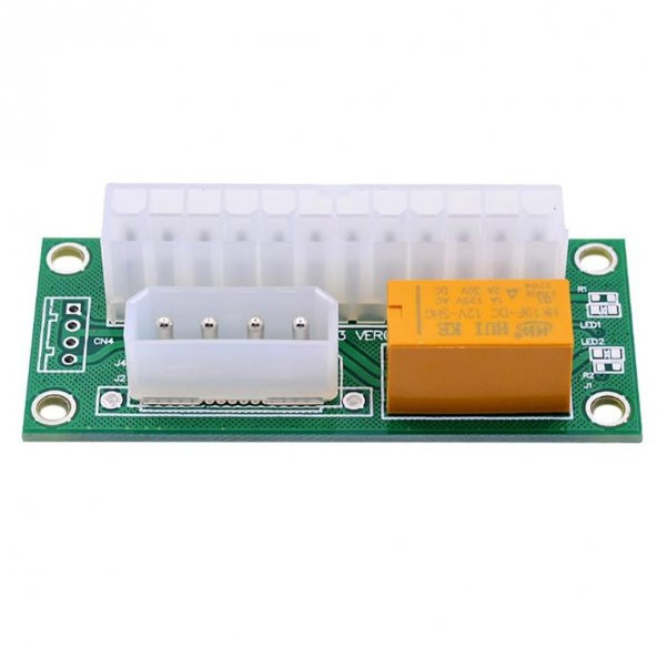 ATX 4 Pin to 24 Pin 2 Güç Kaynağı (PSU) Birleştirici(Power Supply Çoklayıcı)